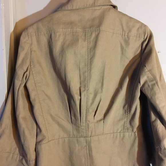 See By Chloe Khaki Victorian Military Top Jacket - Picture 4 of 5